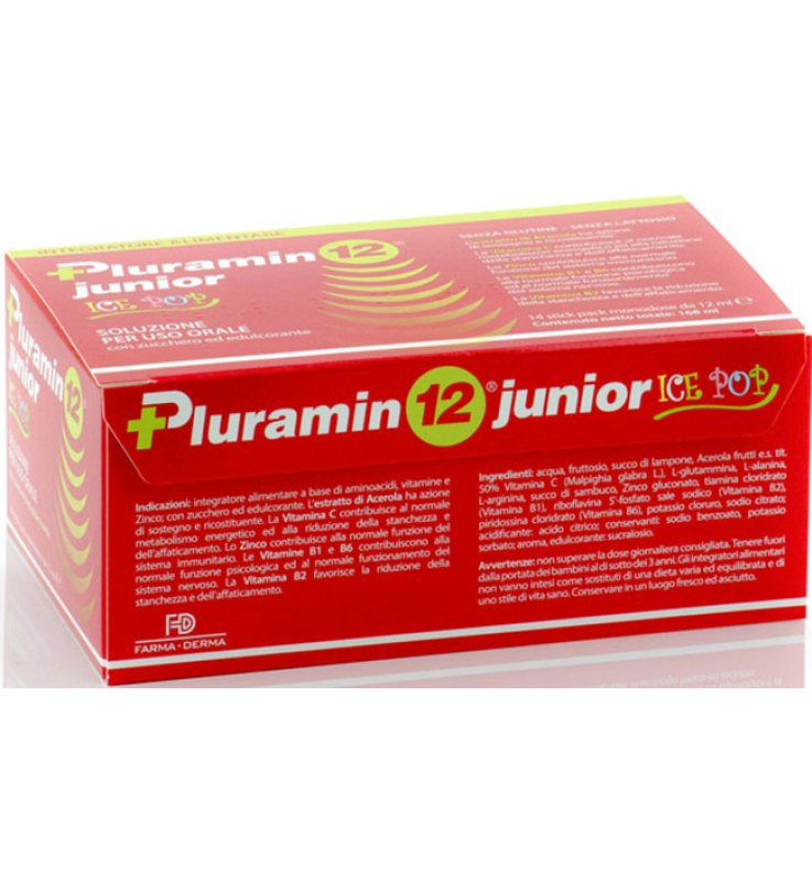 PLURAMIN12 JUNIOR 14 STICK PACK 12 ML