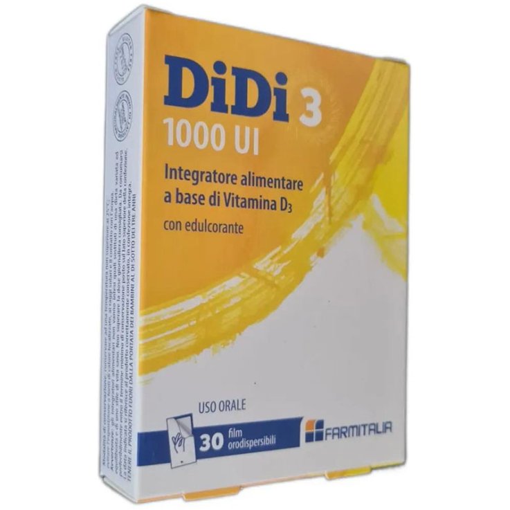 DIDI3 1000 UI 30 FILM ORODISPERSIBILI DIDI3 1000 UI 30 FILM ORODISPERSIBILI
