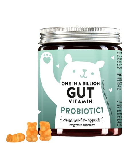 ONE IN A BILLION GUT VITAMIN BIOTIC KOMPLEX 45 CARAMELLE GOMMOSE