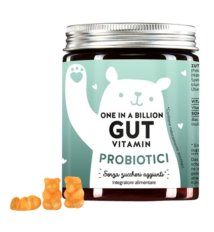 ONE IN A BILLION GUT VITAMIN BIOTIC KOMPLEX 45 CARAMELLE GOMMOSE