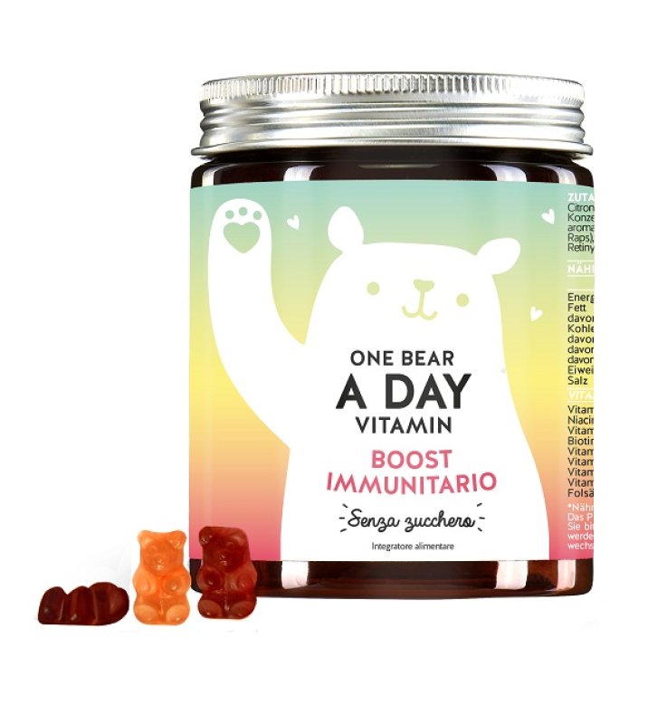 ONE BEAR A DAY VITAMIN IMMUN BOOST MIT VITAMIN C & D 45 CARAMELLE GOMMOSE