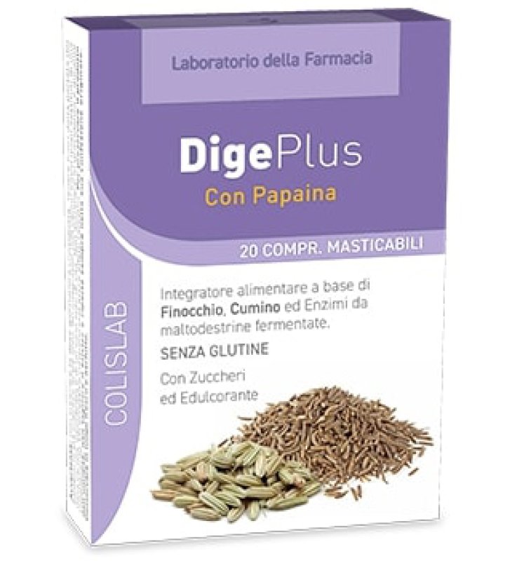 LABORATORIO DELLA FARMACIA DIGEPLUS 20 COMPRESSE LINEA COLISLAB