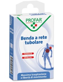 BENDA A RETE ELASTICA TORACE SPALLA 3 MT TESI CALIBRO 8 PROFAR