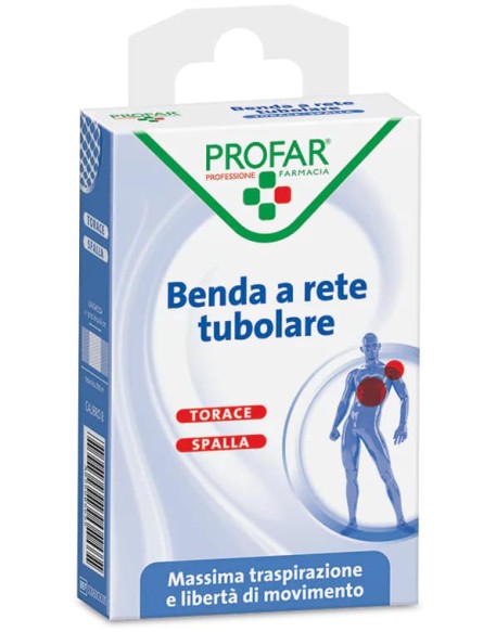 BENDA A RETE ELASTICA TORACE SPALLA 3 MT TESI CALIBRO 8 PROFAR