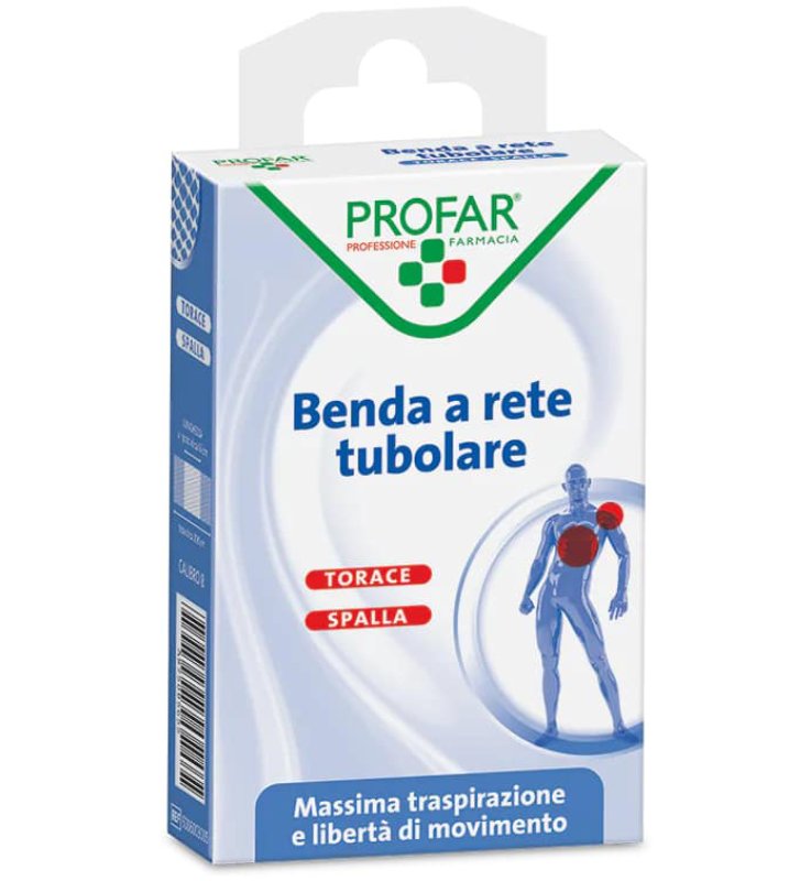 BENDA A RETE ELASTICA TORACE SPALLA 3 MT TESI CALIBRO 8 PROFAR
