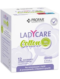 PROFAR LADY CARE ASSORBENTI BIO IPOALLERGENICI GIORNO CON ALI 24 PEZZI