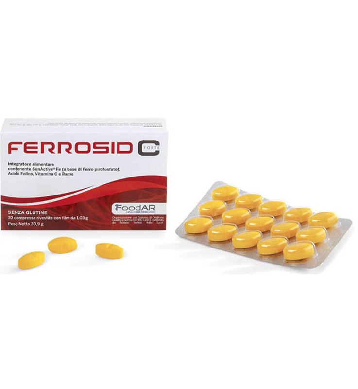 FERROSID C FORTE 30CPR S/G(FER/A FERROSID C FORTE 30CPR S/G(FER/A