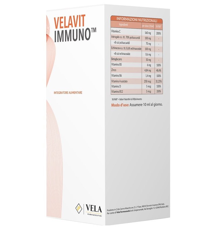 VELAVIT IMMUNO SCIROP.200ML(VIT