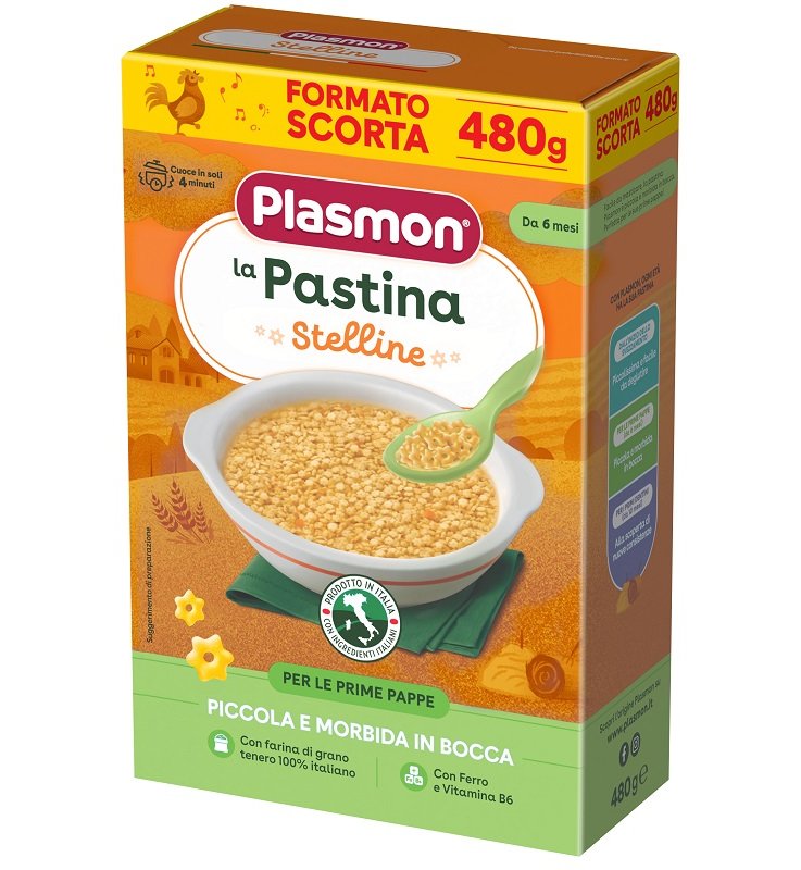 PLASMON PASTINA STELLINE 480 G PLASMON PASTINA STELLINE 480 G