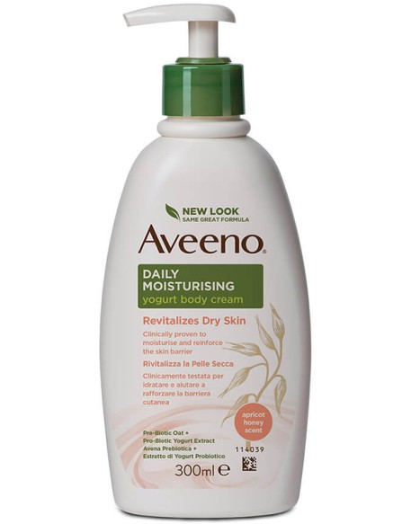 AVEENO CR CRP YOG ALB&MIE 300ML