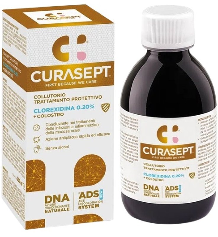 CURASEPT COLLUTORIO ADS DNA TRATTAMENTO PROTETTIVO 200 ML