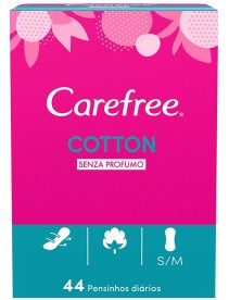 CAREFREE COTTON SALVASLIP 44PZ