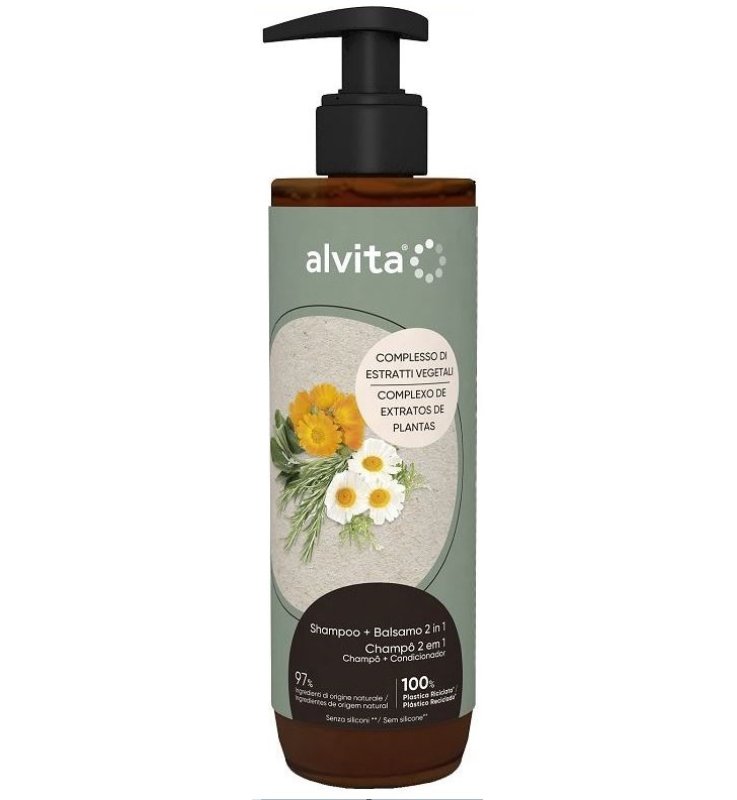 ALVITA SHAMPOO+BALSAMO 2IN1