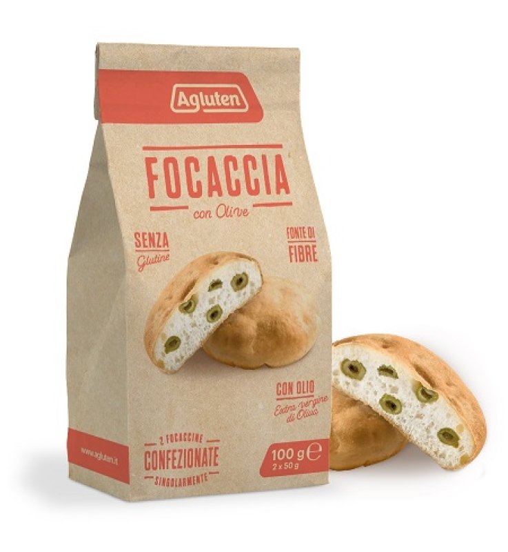 AGLUTEN Focaccina Olive 100g AGLUTEN Focaccina Olive 100g