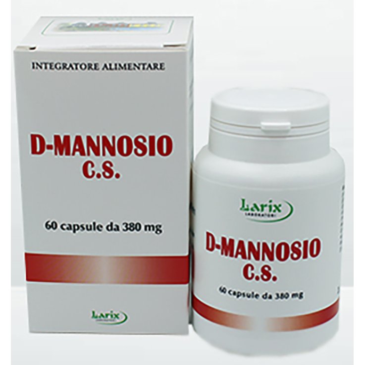 D-MANNOSIO 380MG 60CPS LARIX D-MANNOSIO 380MG 60CPS LARIX