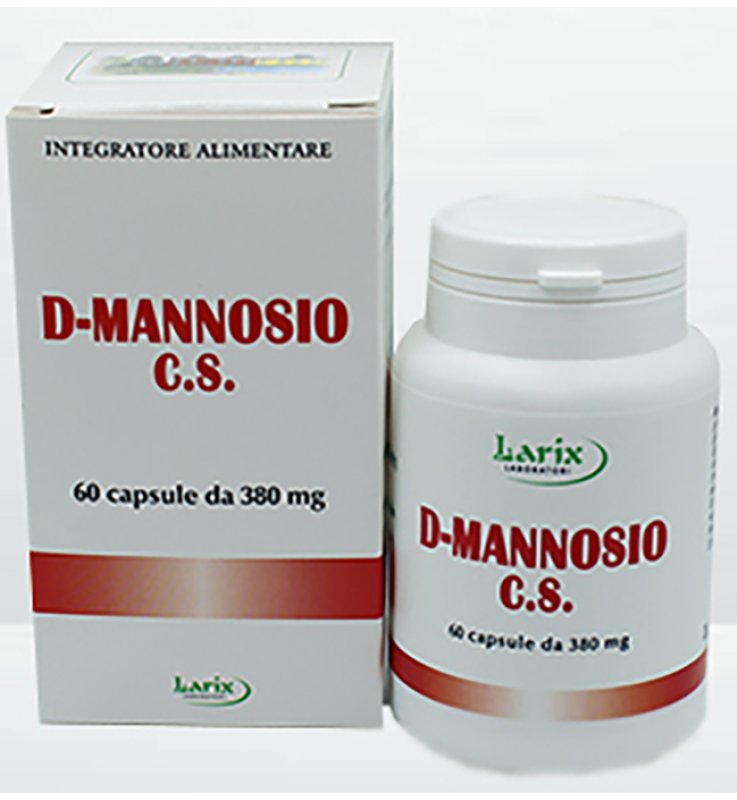D-MANNOSIO 380MG 60CPS LARIX