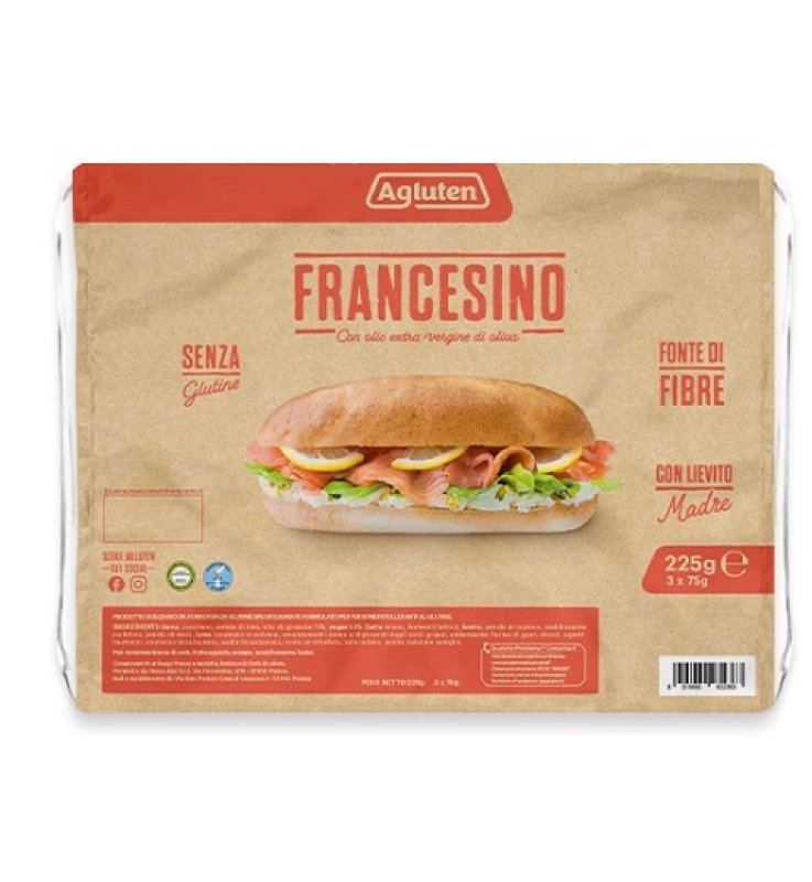 AGLUTEN Il Francesino 225g AGLUTEN Il Francesino 225g