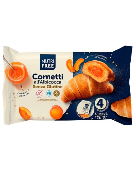 NUTRIFREE CORNETTI ALBICOC 4X60G