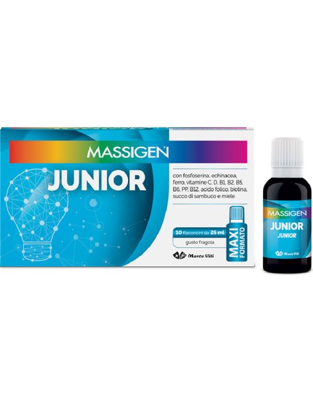 MASSIGEN JUNIOR 10 FLACONI DA 25 ML