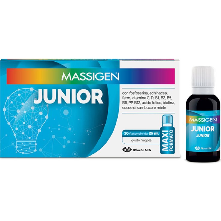 MASSIGEN JUNIOR 10 FLACONI DA 25 ML MASSIGEN JUNIOR 10 FLACONI DA 25 ML