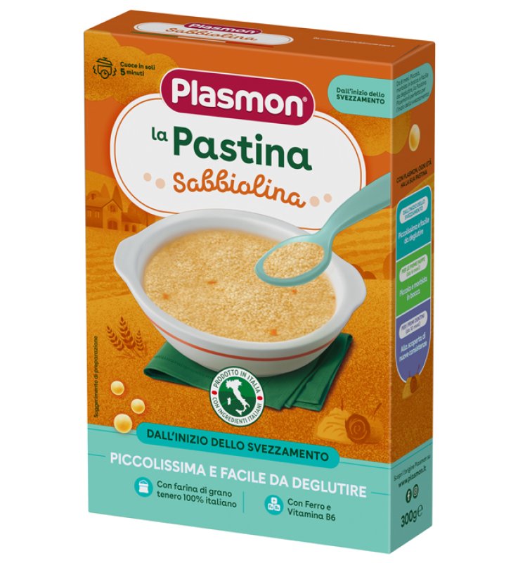 PLASMON PASTA SABBIOLINA 300G PLASMON PASTA SABBIOLINA 300G