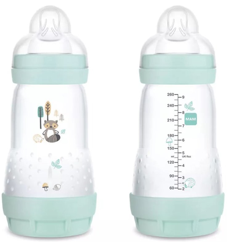 MAM Bib.EasyStart M 260ml 2pz