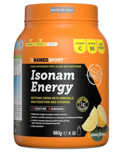 ISONAM ENERGY LEMON 480G