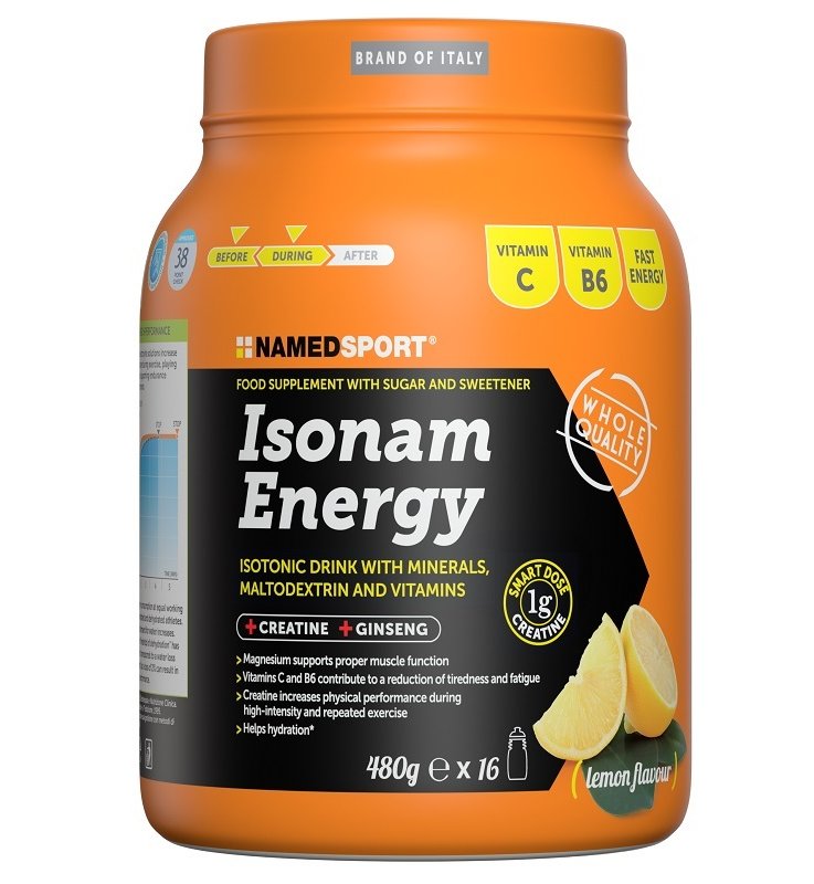 ISONAM ENERGY LEMON 480G