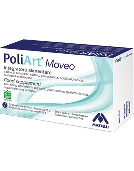 POLIART MOVEO 20 COMPRESSE DIVISIBILI NON RIVESTITE