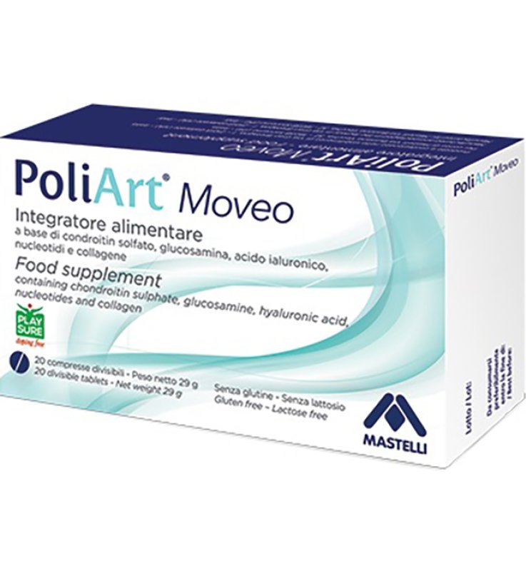 POLIART MOVEO 20 COMPRESSE DIVISIBILI NON RIVESTITE