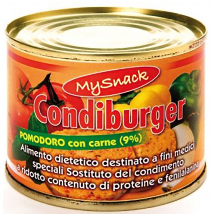 MY SNACK CONDIBURGER VERD/CARNE MY SNACK CONDIBURGER VERD/CARNE