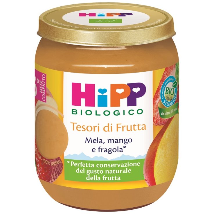 HIPP TESORI FRUTTA MELA/MANGO/FR HIPP TESORI FRUTTA MELA/MANGO/FR