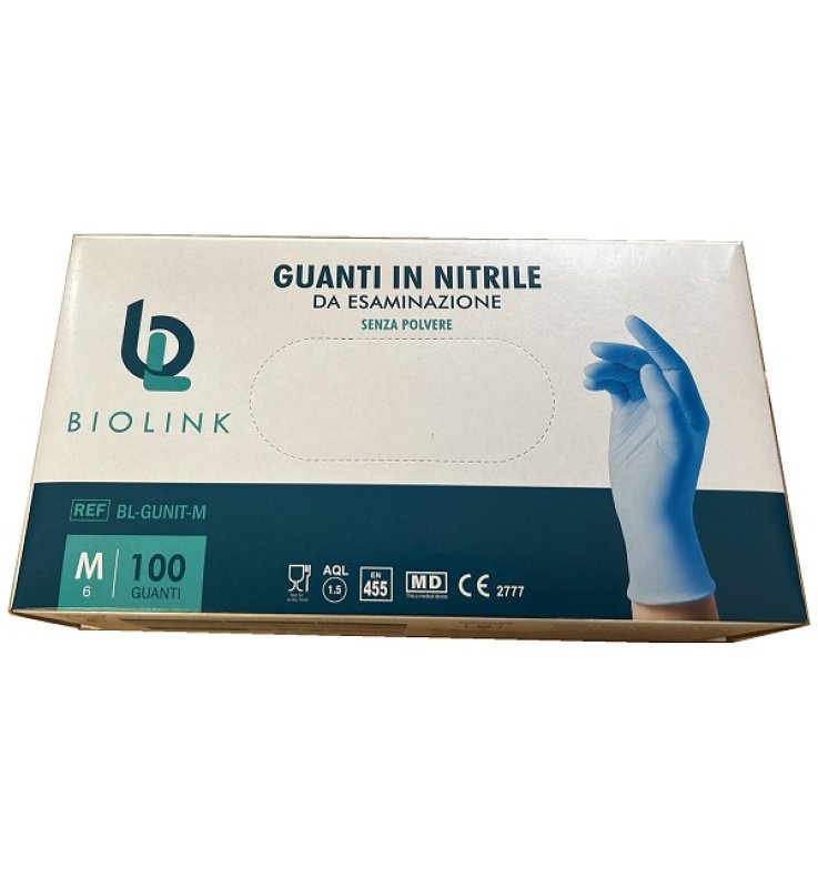 BL-GUNIT Guanti NITRILE M
