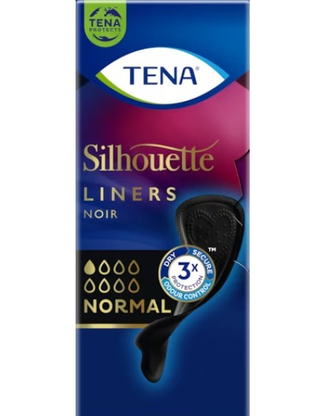 TENA SILHOUETTE NOIR NORMAL26P