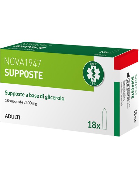 GLICEROLO 18 Supp.Ad.2500mgN.A