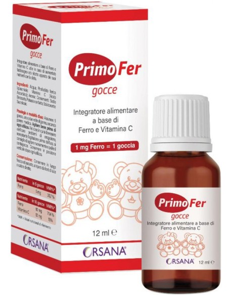 PRIMOFER GOCCE 12 ML