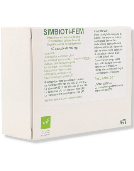 SIMBIOTI FEM 60 CAPSULE