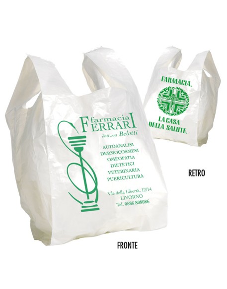 CEF SHOPPER BIODEGRADABILE 22+6+6X40 CM 1000 PEZZI