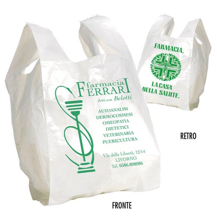 CEF SHOPPER BIODEGRADABILE 22+6+6X40 CM 1000 PEZZI CEF SHOPPER BIODEGRADABILE 22+6+6X40 CM 1000 PEZZI