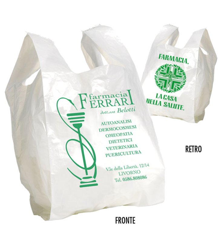 CEF SHOPPER BIODEGRADABILE 22+6+6X40 CM 1000 PEZZI