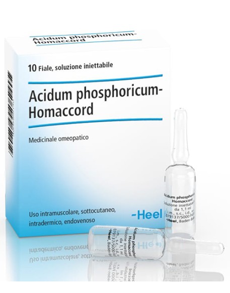 HEEL PHOSPHORICUM ACIDUM HOMACCORD 10 FIALE