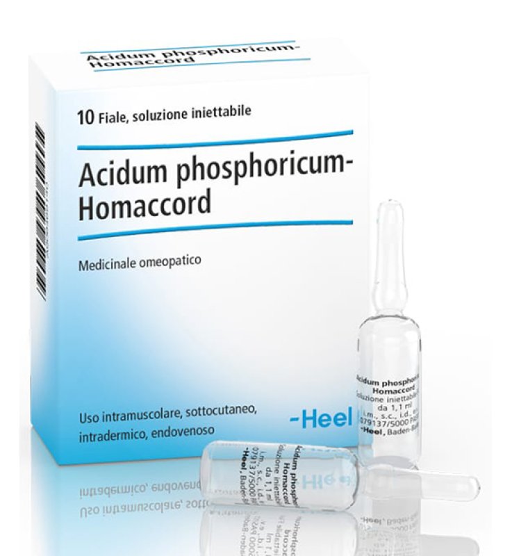 HEEL PHOSPHORICUM ACIDUM HOMACCORD 10 FIALE