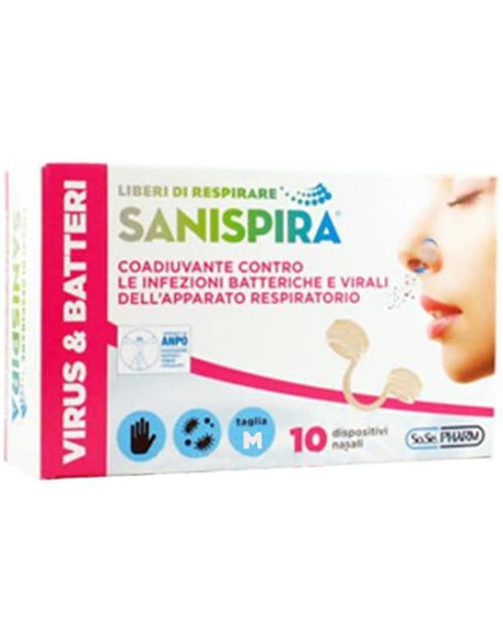 SANISPIRA VIRUS & BATTERI M10