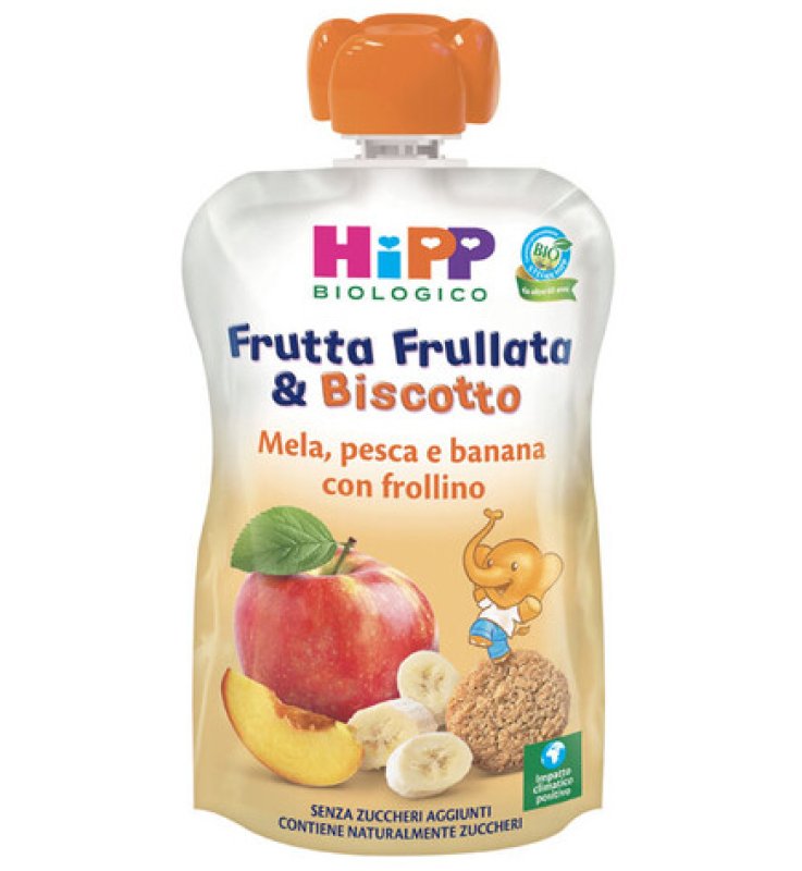 HIPP FRUTTA FRULL&BISC MELA PE