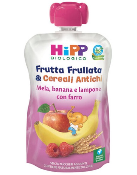 HIPP BIO FRUTTA FRULL.MEL/BAN/LA