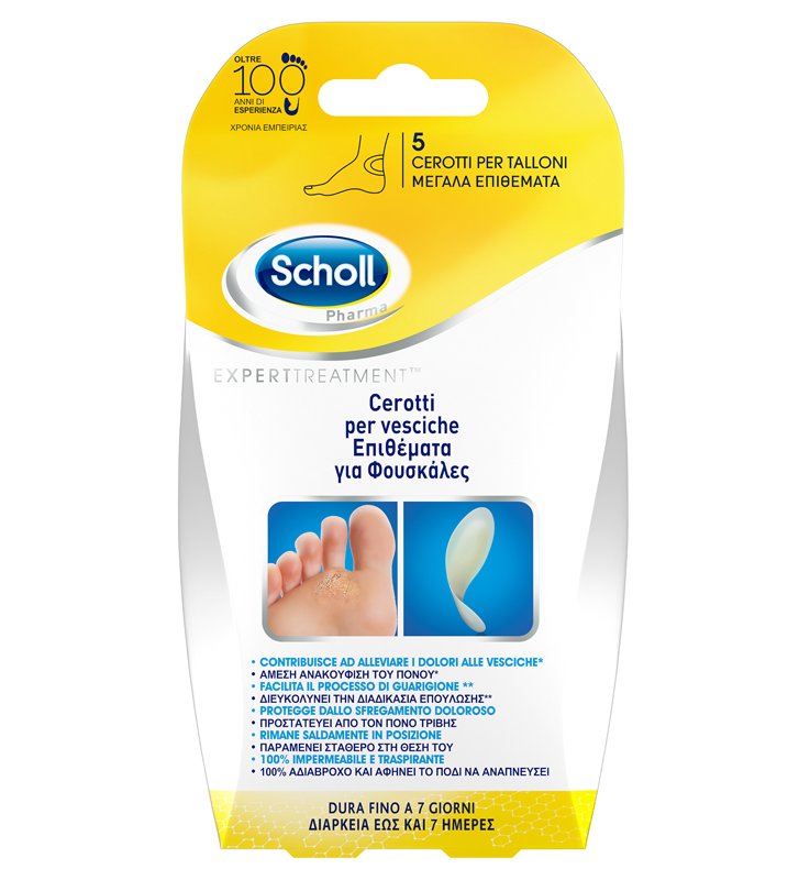 SCHOLL CER VESCICHE TALLONE