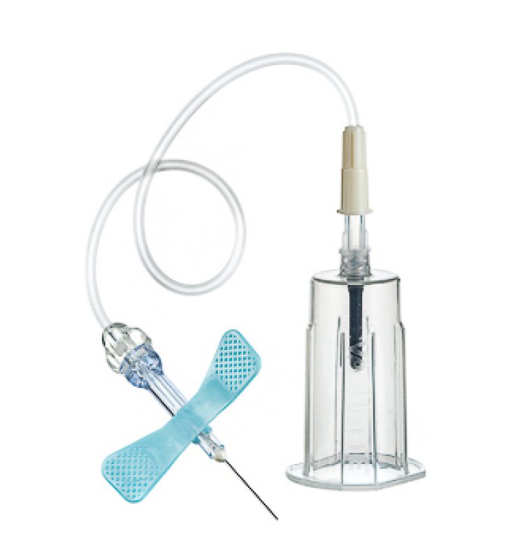 AGO BUTTERFLY NIPRO STANDART WINGED SET 23 GAUGE 50 PEZZI