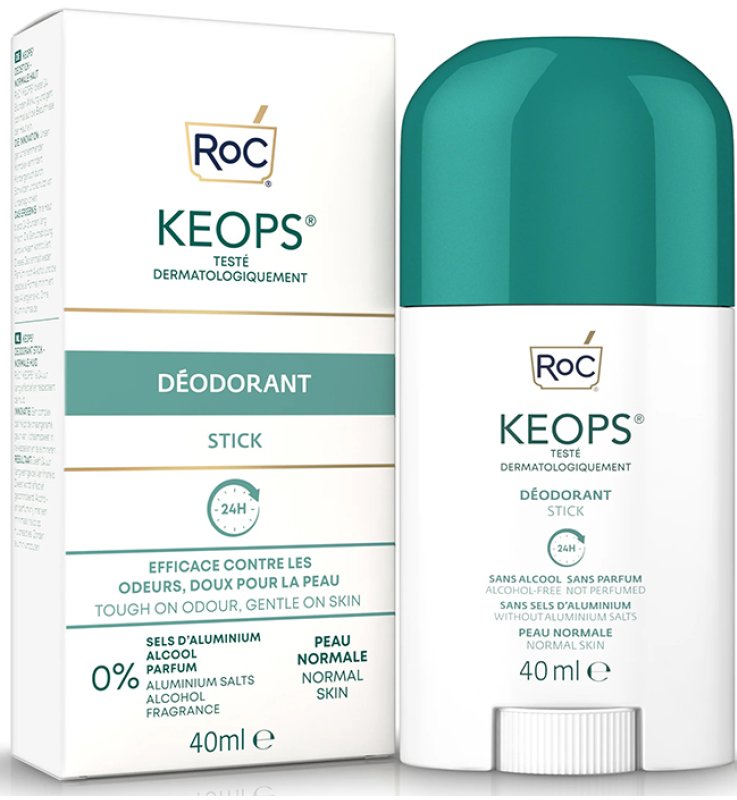 ROC KEOPS DEODORANTE STICK 24H 40 ML