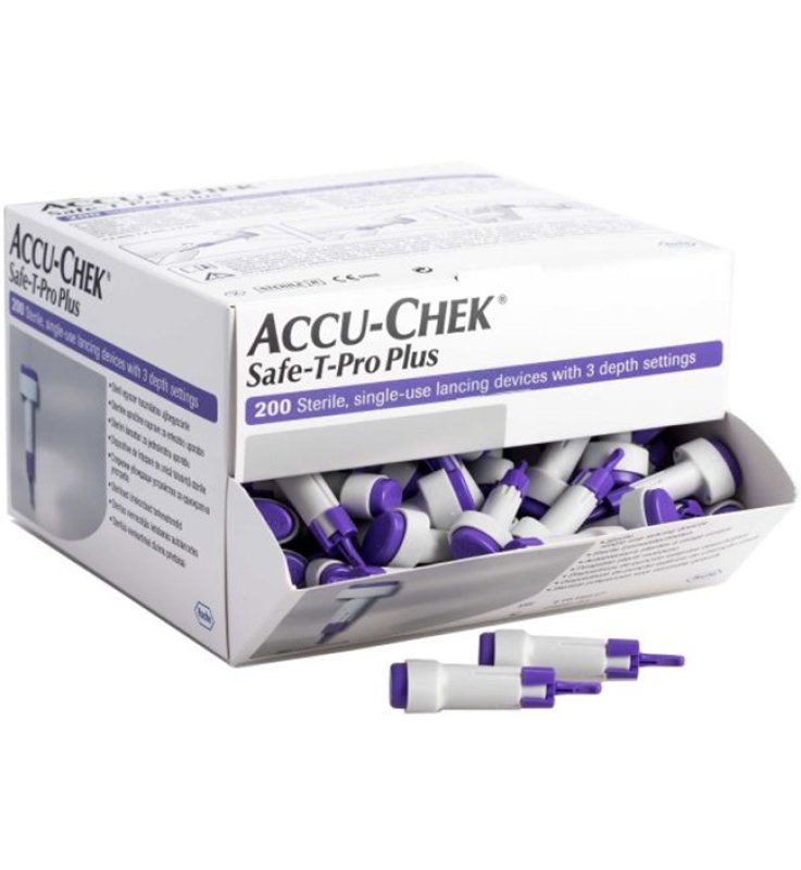 ACCUCHEK SAFE-T PRO PLUS 23G 2,3 ACCUCHEK SAFE-T PRO PLUS 23G 2,3