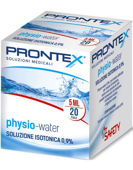 SOLUZIONE FISIOLOGICA PRONTEX PHYSIO ISOTONIC 20 FIALE DA 5ML